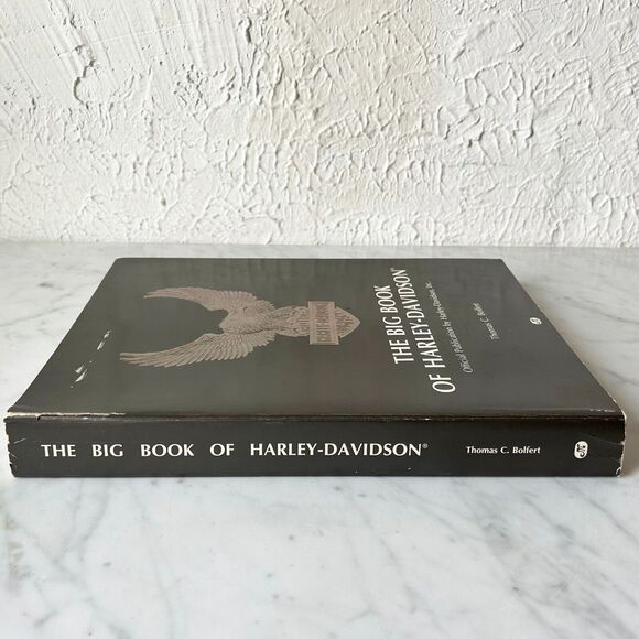 The Big Book of Harley-Davidson Paperback Book - Motorcycle History 12.5" x 9.5" - Picture 16 of 16